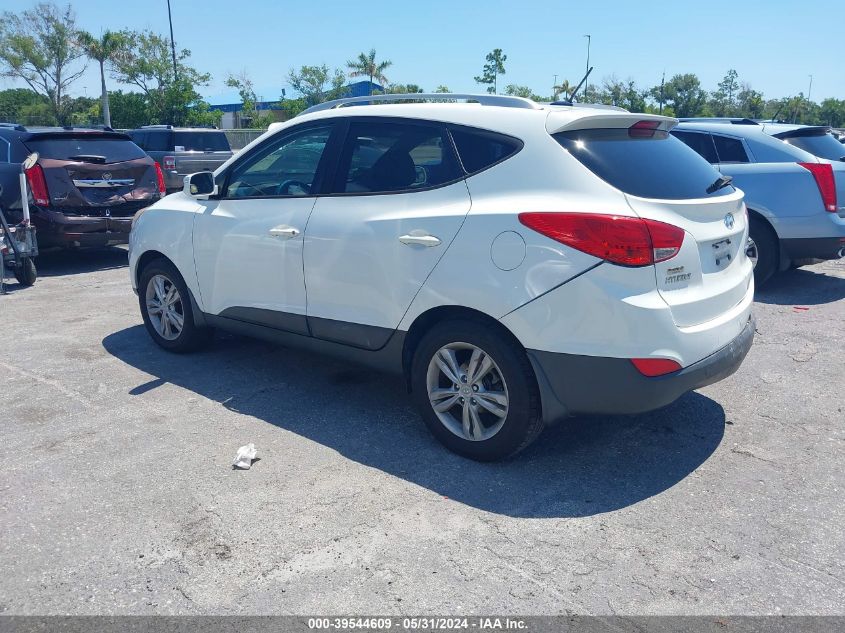 2012 Hyundai Tucson Gls/Limited VIN: KM8JU3AC3CU321302 Lot: 39544609