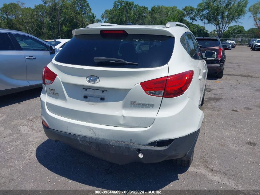 2012 Hyundai Tucson Gls/Limited VIN: KM8JU3AC3CU321302 Lot: 39544609