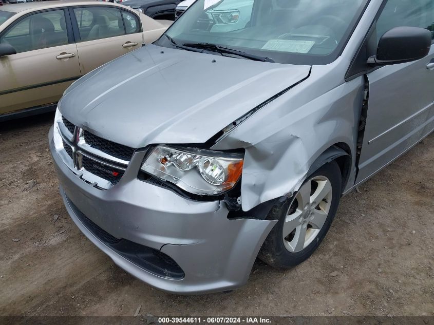 2013 Dodge Grand Caravan Se VIN: 2C4RDGBG7DR602257 Lot: 39544611