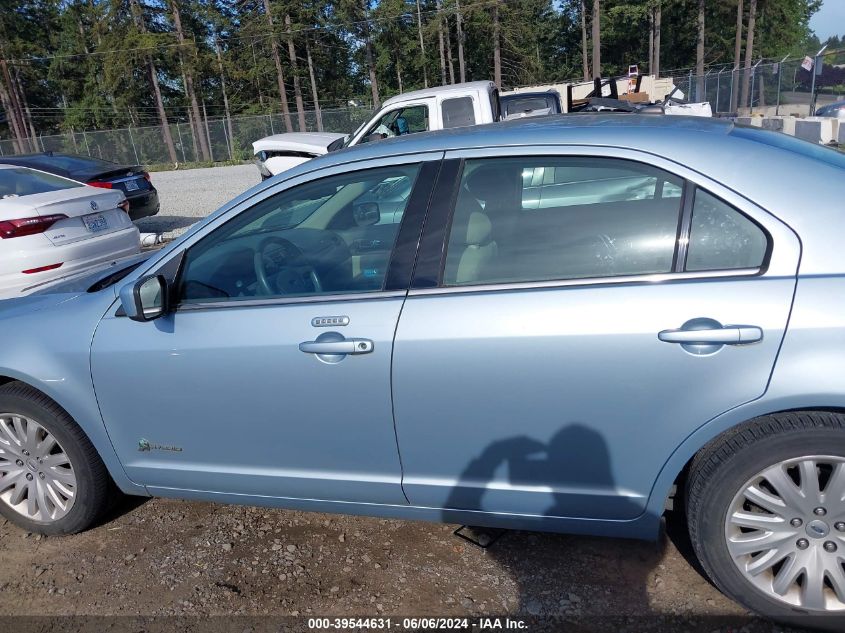2010 Ford Fusion Hybrid VIN: 3FADP0L35AR406754 Lot: 39544631