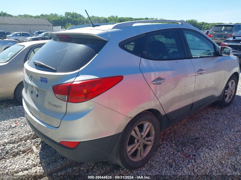 2011 Hyundai Tucson Gls/Limited VIN: KM8JU3ACXBU127820 Lot: 39544635