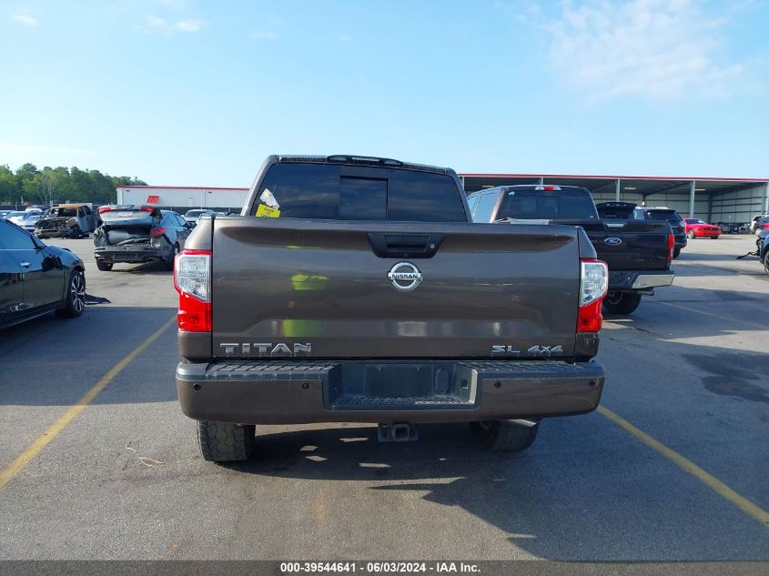 2018 Nissan Titan Sv/Sl/Pro-4X/Plat Res VIN: 1N6AA1E54JN503432 Lot: 39544641