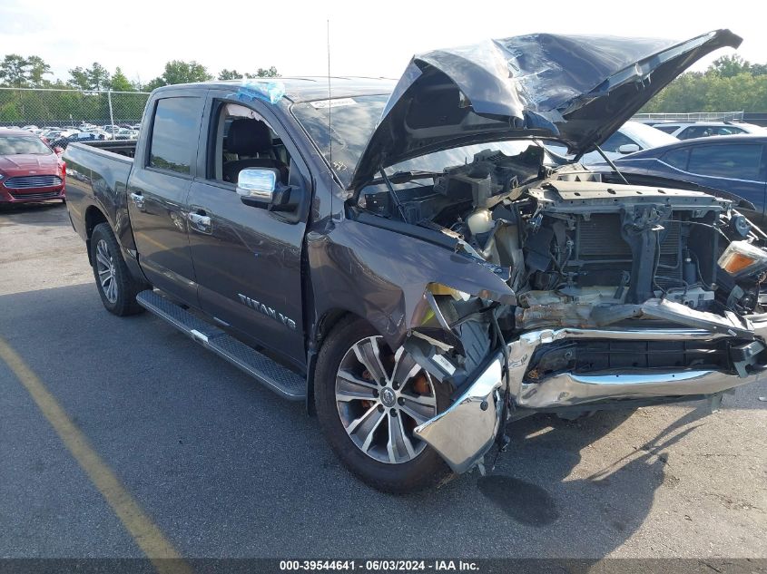 2018 Nissan Titan Sv/Sl/Pro-4X/Plat Res VIN: 1N6AA1E54JN503432 Lot: 39544641