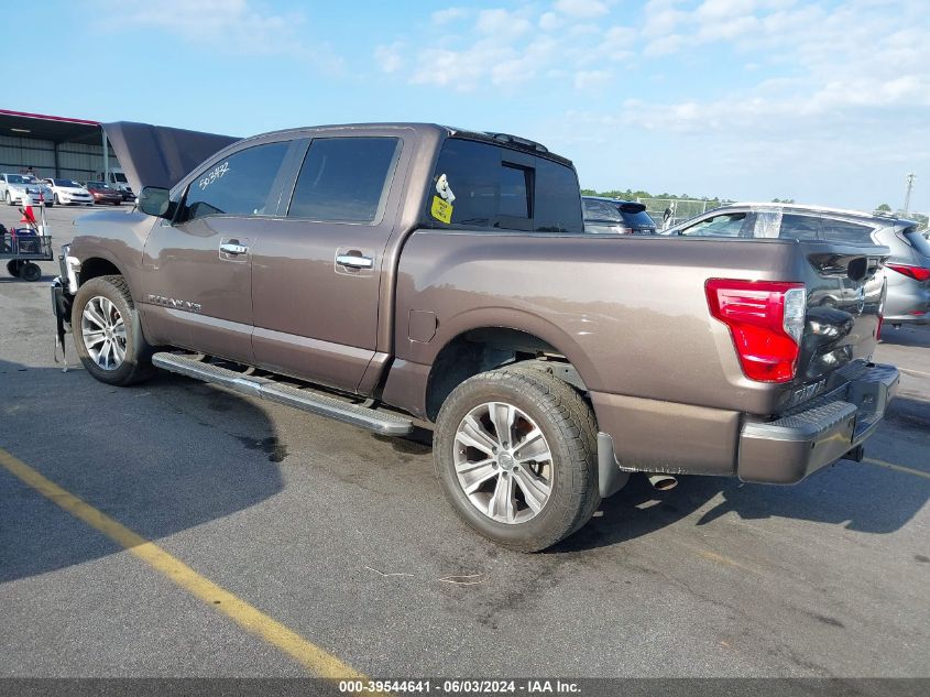 2018 Nissan Titan Sv/Sl/Pro-4X/Plat Res VIN: 1N6AA1E54JN503432 Lot: 39544641