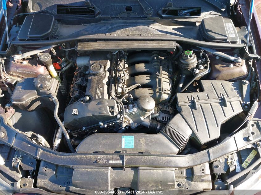 2008 BMW 328I VIN: WBAVA37518NL55051 Lot: 39544653