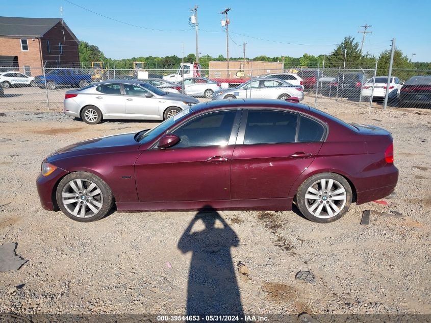 2008 BMW 328I VIN: WBAVA37518NL55051 Lot: 39544653