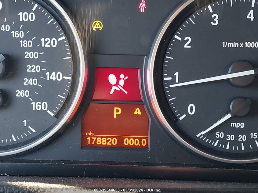 2008 BMW 328I VIN: WBAVA37518NL55051 Lot: 39544653