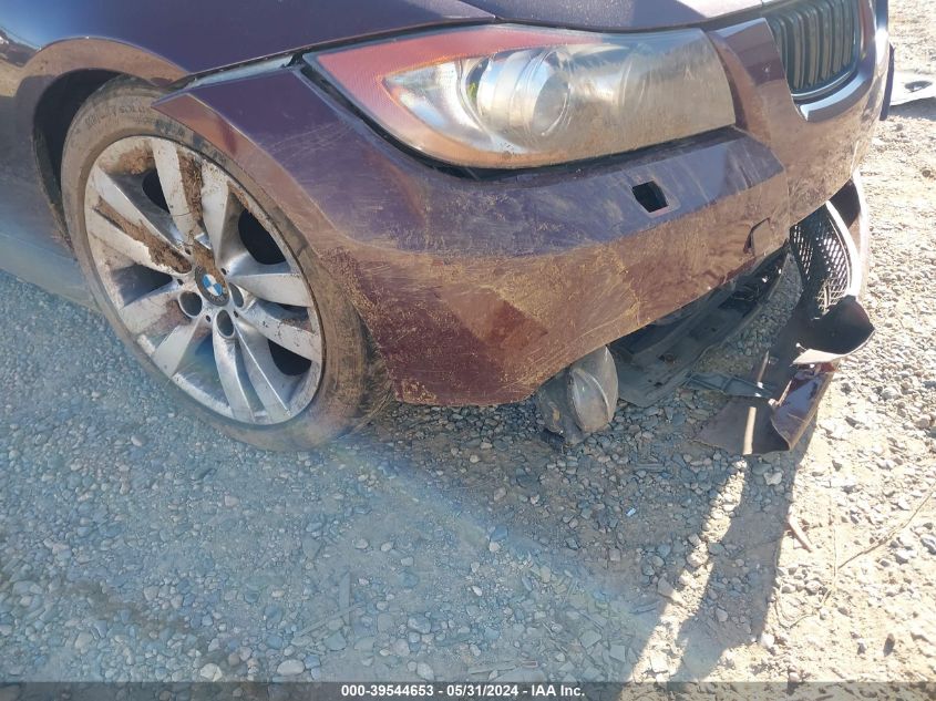 2008 BMW 328I VIN: WBAVA37518NL55051 Lot: 39544653