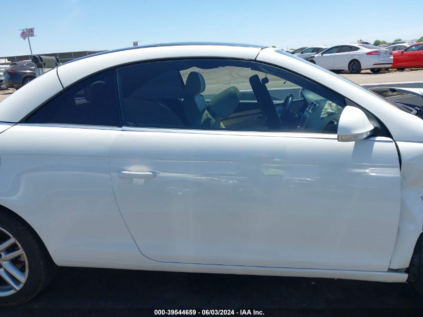 2008 Volkswagen Eos Lux VIN: WVWFA71F48V043631 Lot: 39544659