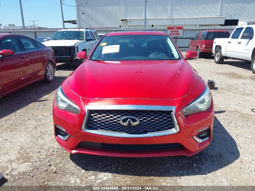 2022 Infiniti Q50 Luxe VIN: JN1EV7BP0NM311733 Lot: 39544669