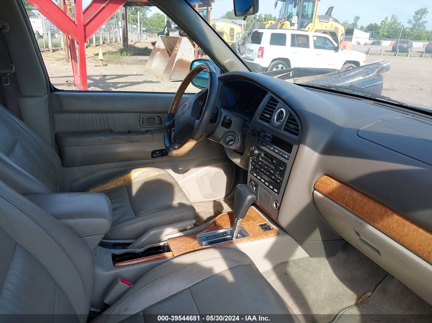 2001 Infiniti Qx4 Luxury VIN: JNRDR07Y11W102294 Lot: 39544681