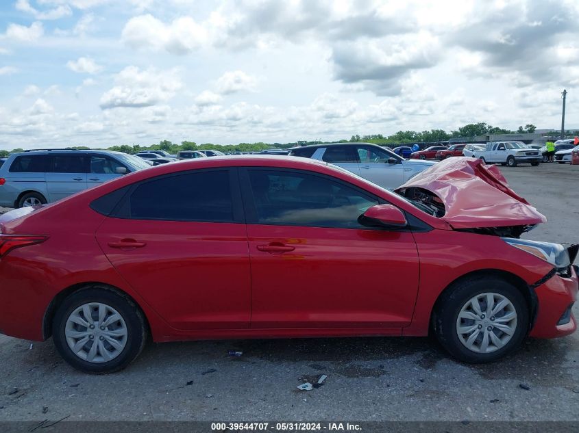 2021 Hyundai Accent Se VIN: 3KPC24A65ME130533 Lot: 39544707