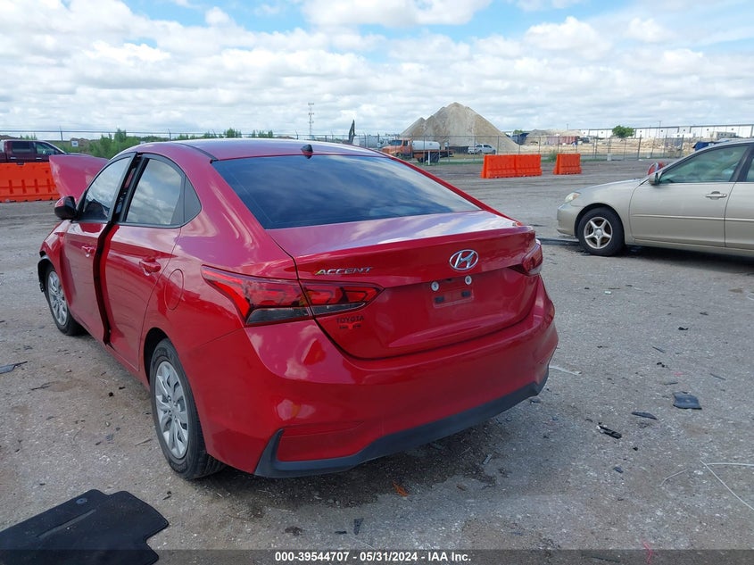 2021 Hyundai Accent Se VIN: 3KPC24A65ME130533 Lot: 39544707
