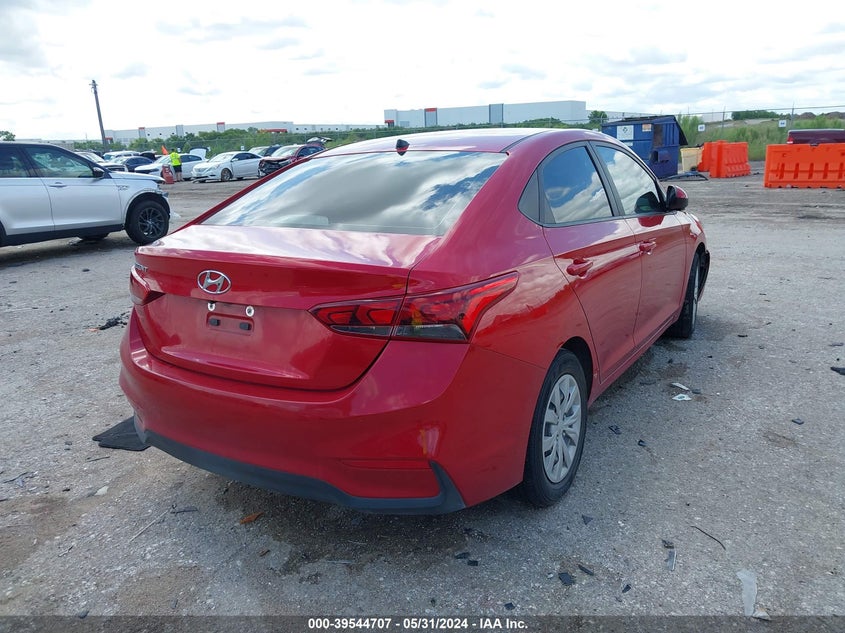 2021 Hyundai Accent Se VIN: 3KPC24A65ME130533 Lot: 39544707