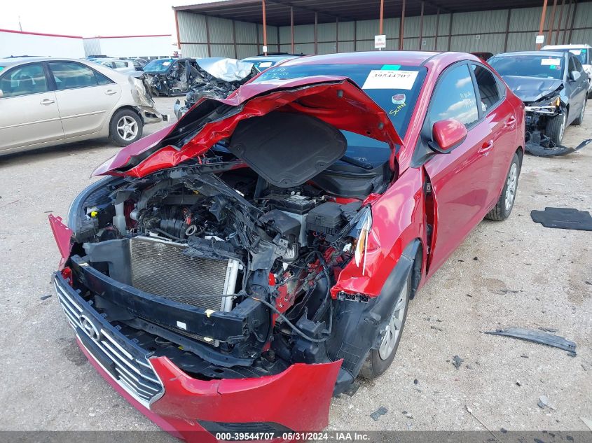 2021 Hyundai Accent Se VIN: 3KPC24A65ME130533 Lot: 39544707