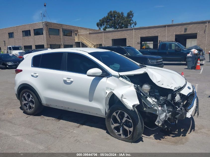 2021 Kia Sportage Lx VIN: KNDPMCAC2M7929651 Lot: 39544706