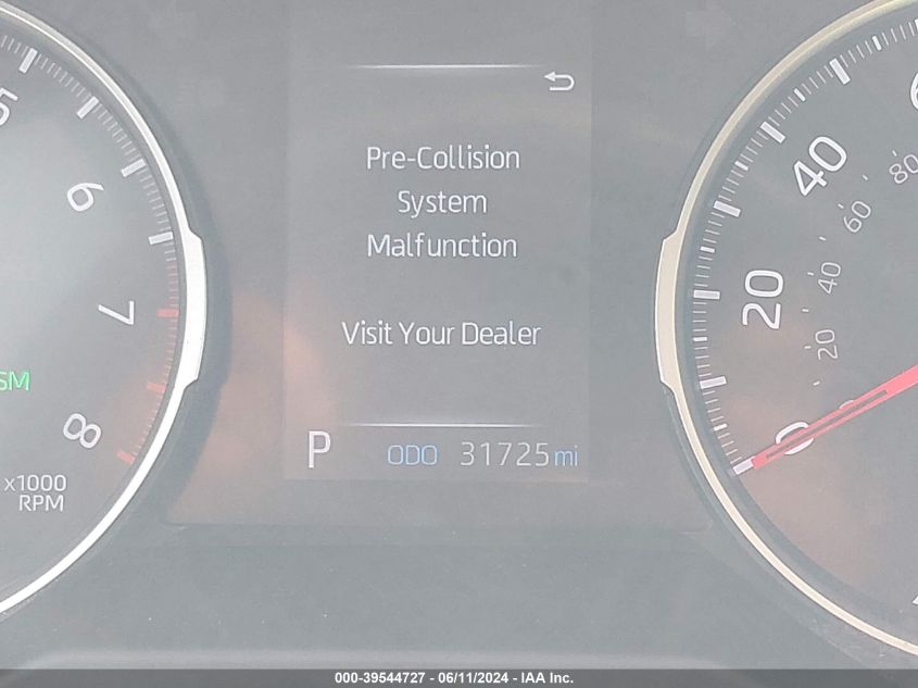 2022 Toyota Rav4 Xle VIN: 2T3W1RFV6NW206442 Lot: 39544727