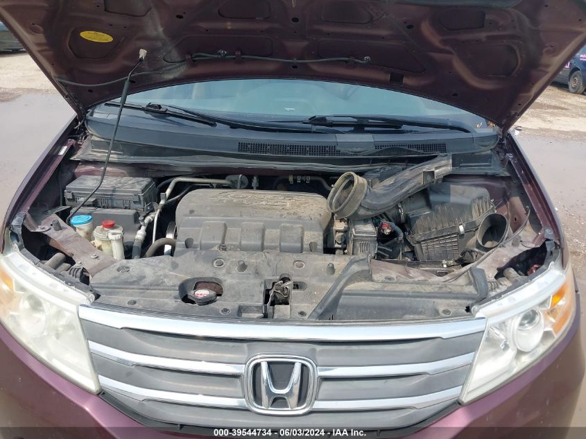 2011 Honda Odyssey Ex-L VIN: 5FNRL5H60BB027708 Lot: 39544734