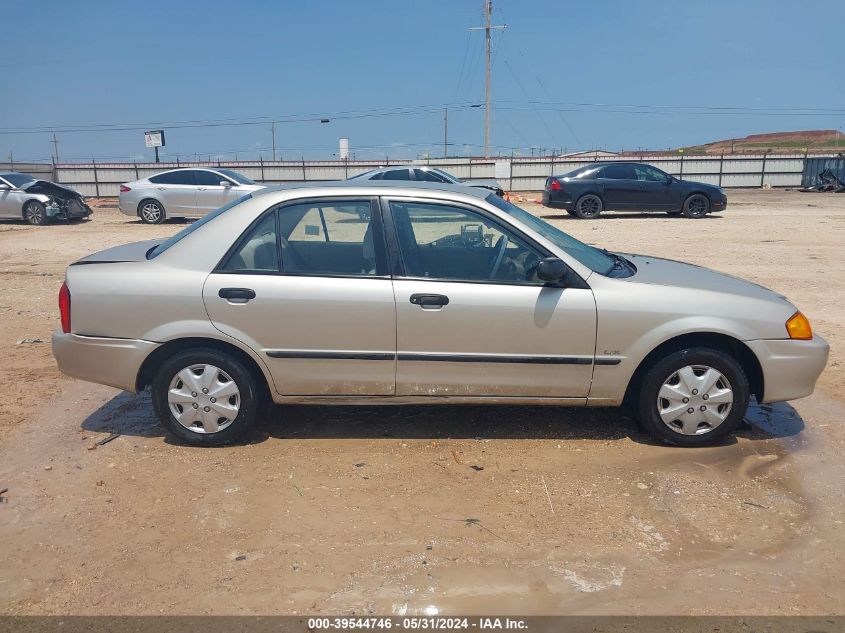 2000 Mazda Protege Dx/Lx VIN: JM1BJ2227Y0253988 Lot: 39544746