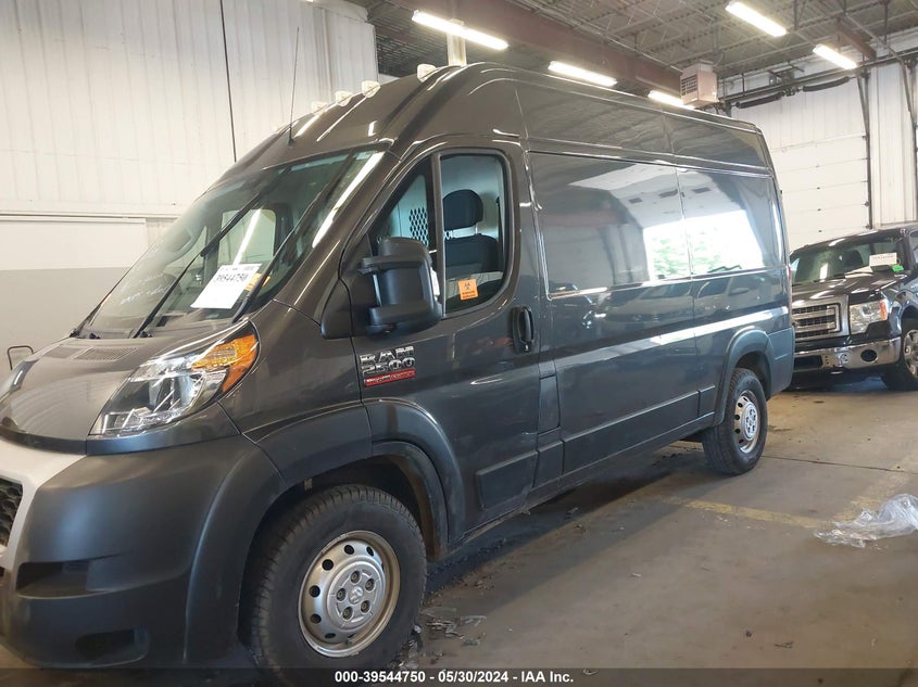2021 Ram Promaster 2500 High Roof 136 Wb VIN: 3C6LRVCG7ME582126 Lot: 39544750