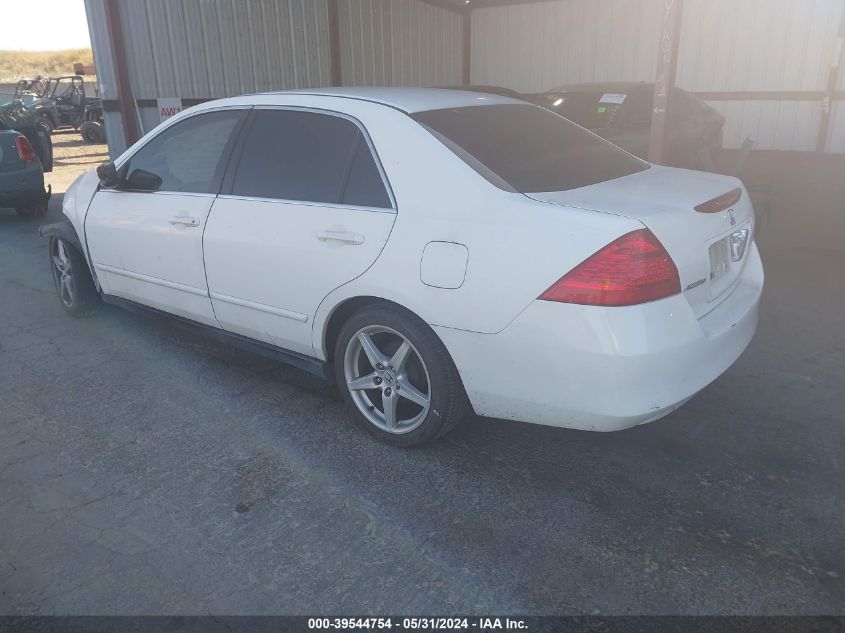 2007 Honda Accord 2.4 Lx VIN: JHMCM56487C001896 Lot: 39544754