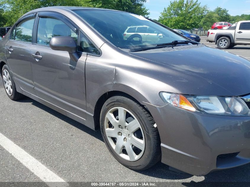 2009 Honda Civic Lx VIN: 1HGFA16519L007200 Lot: 39544757