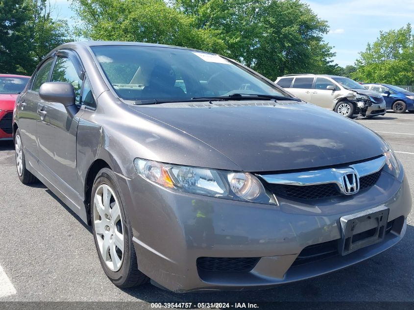 2009 Honda Civic Lx VIN: 1HGFA16519L007200 Lot: 39544757