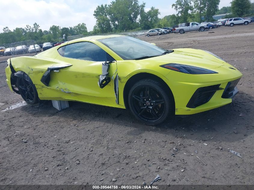 2022 Chevrolet Corvette Stingray Rwd 1Lt VIN: 1G1YA2D40N5125107 Lot: 39544758