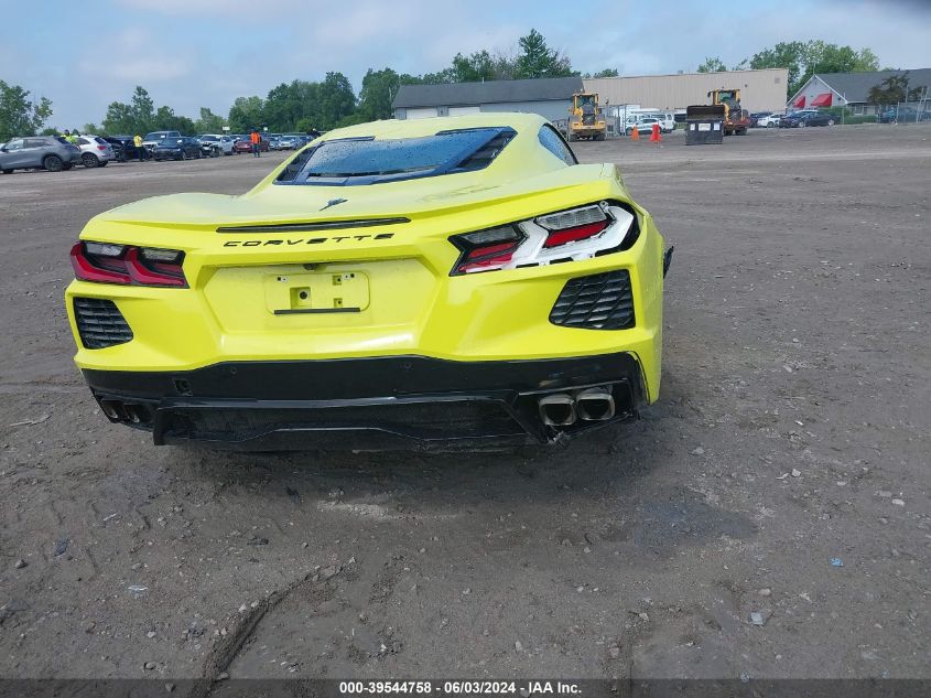 2022 Chevrolet Corvette Stingray Rwd 1Lt VIN: 1G1YA2D40N5125107 Lot: 39544758