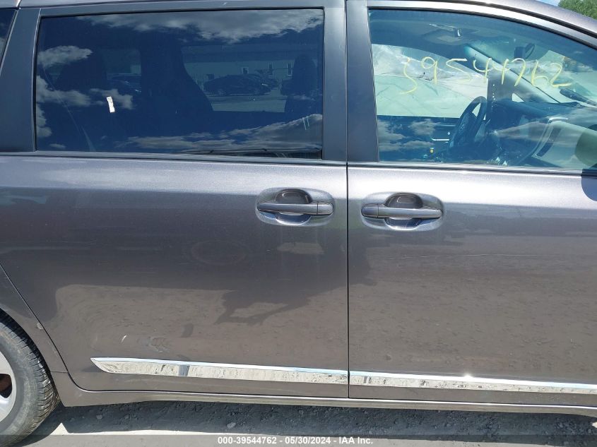 2017 TOYOTA SIENNA LE 8 PASSENGER - 5TDKZ3DC6HS785380