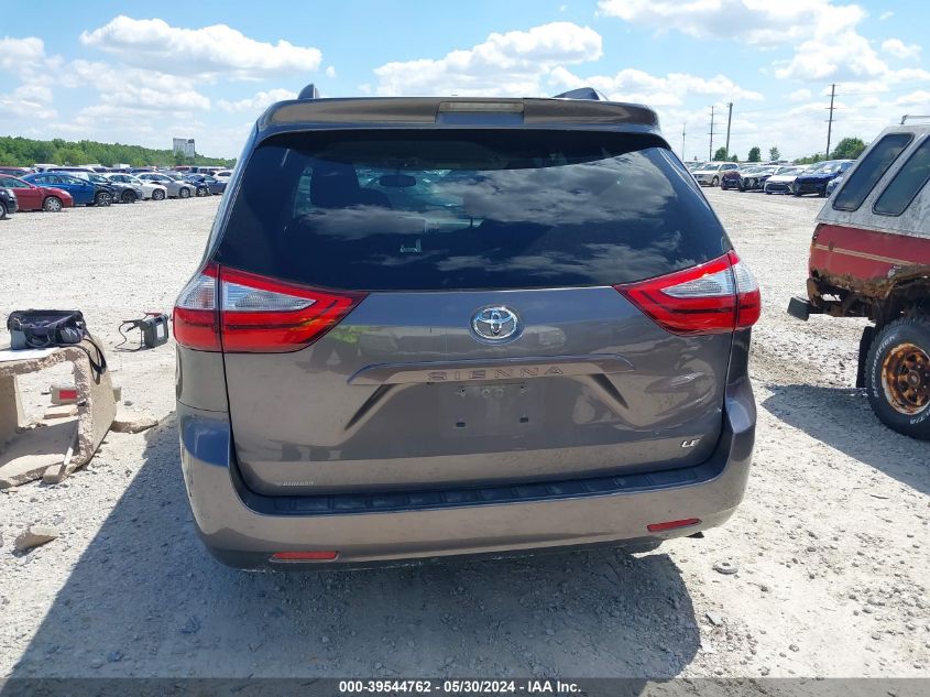 2017 TOYOTA SIENNA LE 8 PASSENGER - 5TDKZ3DC6HS785380