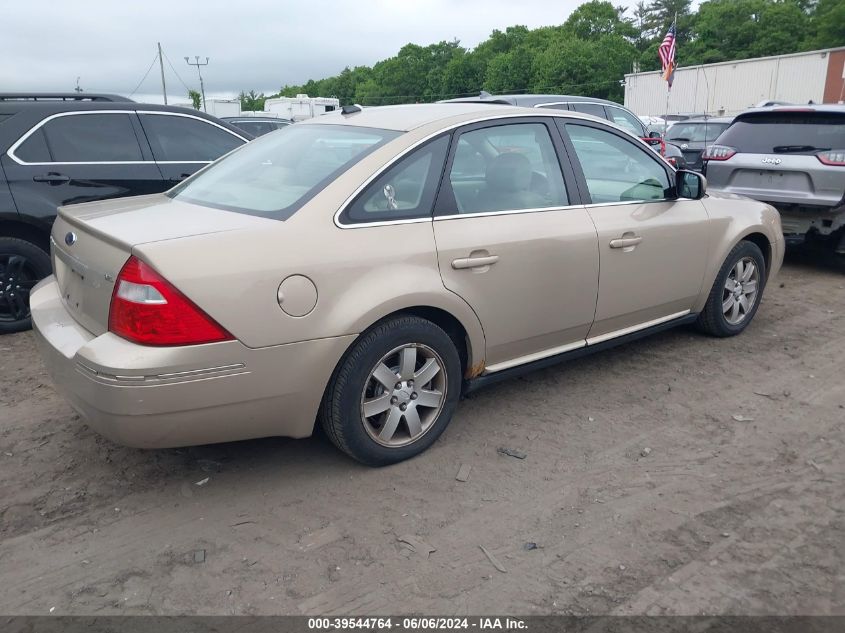 2007 Ford Five Hundred Sel VIN: 1FAHP24137G164265 Lot: 39544764