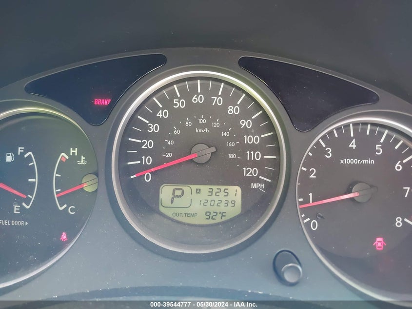 2007 Subaru Forester 2.5X VIN: JF1SG63627H738536 Lot: 39544777