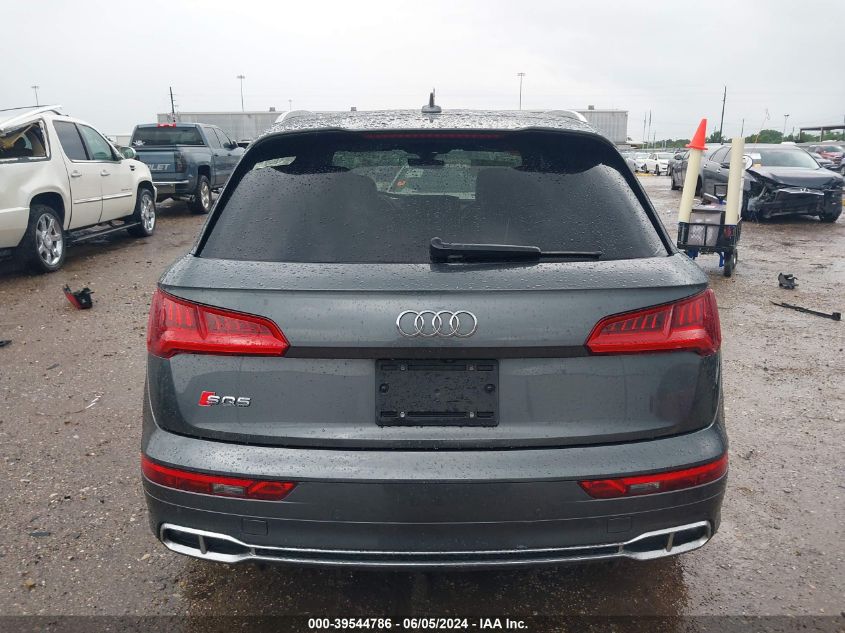 2018 Audi Sq5 3.0T Premium Plus VIN: WA1C4AFY4J2059749 Lot: 39544786