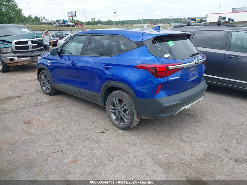 2021 Kia Seltos Lx VIN: KNDEPCAA7M7210988 Lot: 39544791