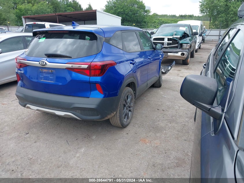 2021 Kia Seltos Lx VIN: KNDEPCAA7M7210988 Lot: 39544791