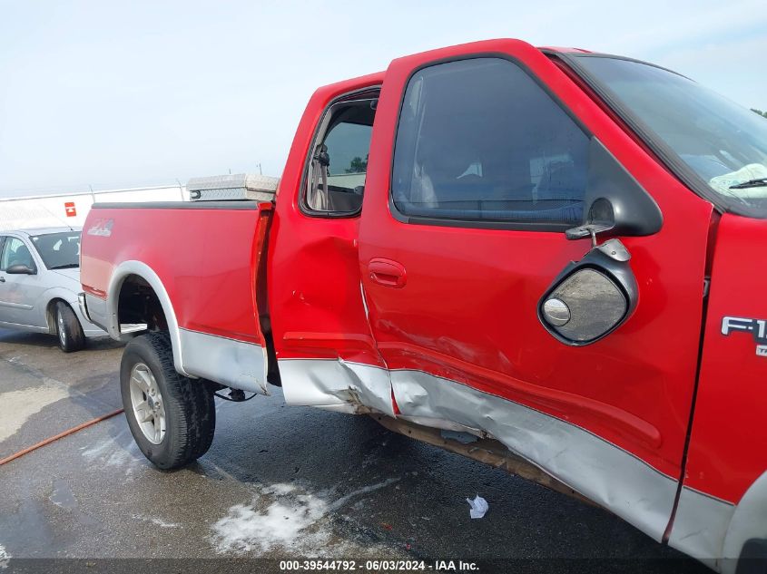 2002 Ford F-150 Lariat/Xl/Xlt VIN: 1FTRX18W12NB19277 Lot: 39544792