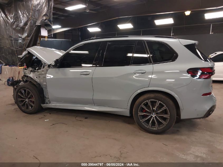 2024 BMW X5 xDrive40I VIN: 5UX23EU01R9V10050 Lot: 39544797