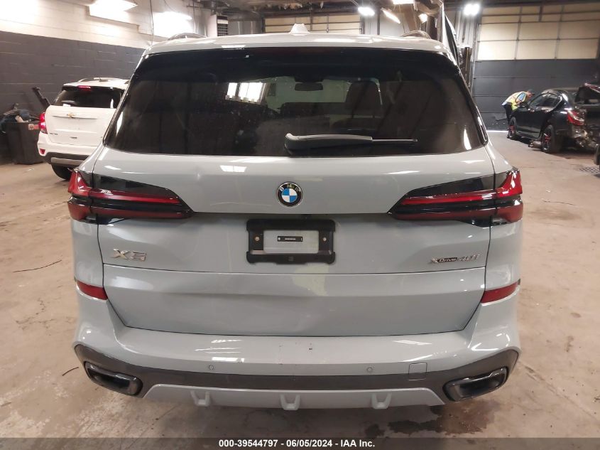 2024 BMW X5 xDrive40I VIN: 5UX23EU01R9V10050 Lot: 39544797