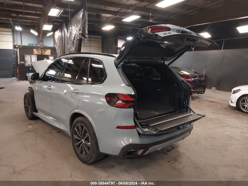 2024 BMW X5 xDrive40I VIN: 5UX23EU01R9V10050 Lot: 39544797