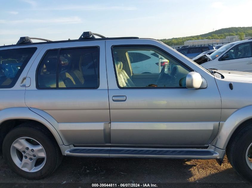 2003 Infiniti Qx4 Luxury VIN: JNRDR09Y63W304211 Lot: 39544811