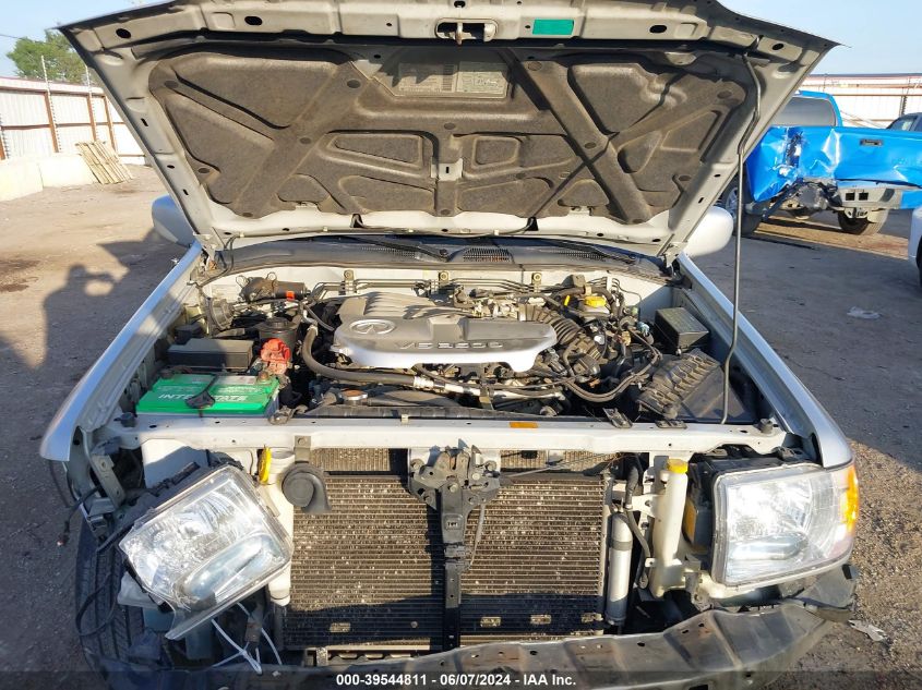 2003 Infiniti Qx4 Luxury VIN: JNRDR09Y63W304211 Lot: 39544811