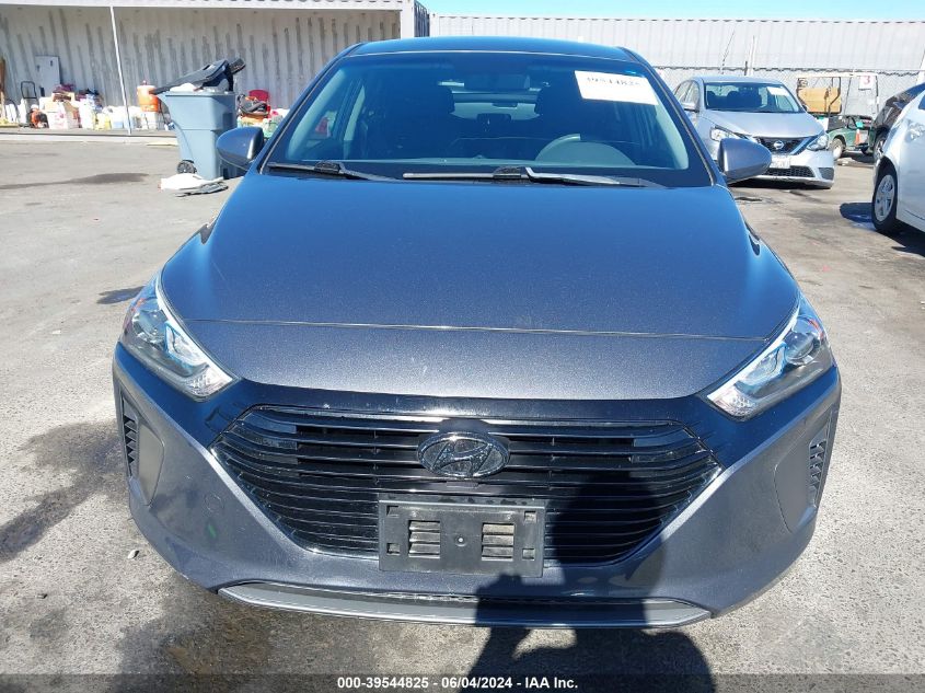 2019 Hyundai Ioniq Hybrid Blue VIN: KMHC65LC1KU179817 Lot: 39544825