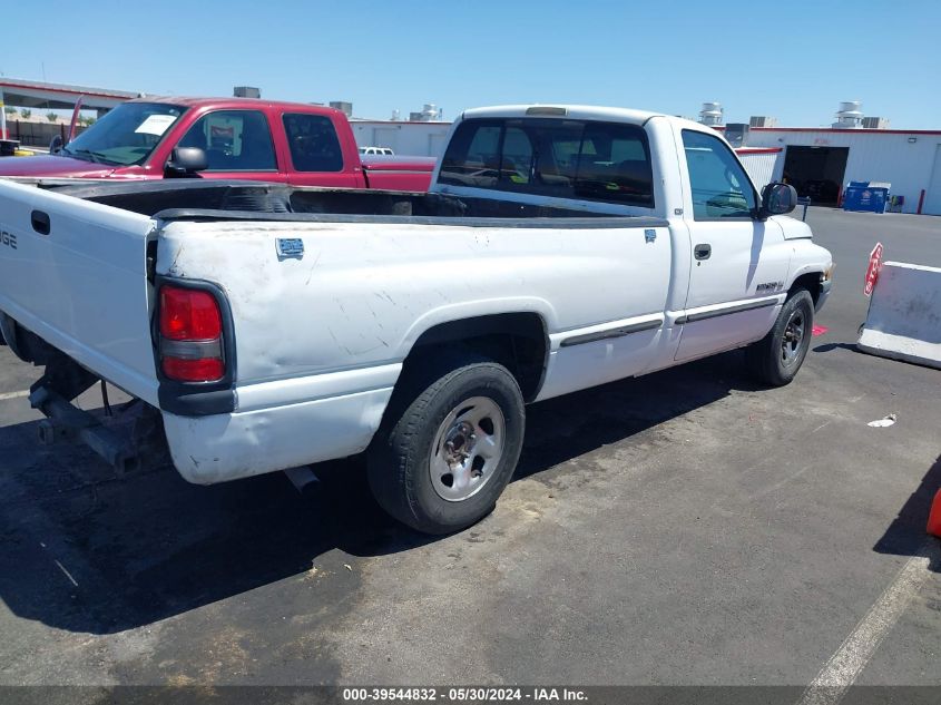 1998 Dodge Ram 1500 St VIN: 1B7HC16Z3WS724431 Lot: 39544832