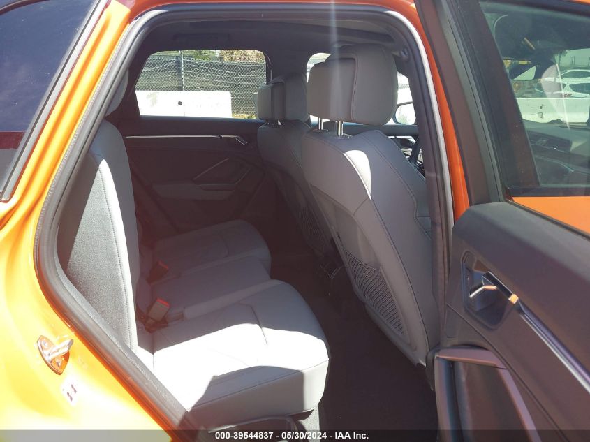 2022 Audi Q3 Premium Plus 45 Tfsi S Line Quattro Tiptronic VIN: WA1EECF38N1071047 Lot: 39544837