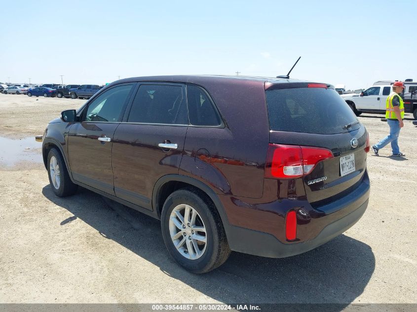 2015 Kia Sorento Lx VIN: 5XYKT3A68FG582243 Lot: 39544857