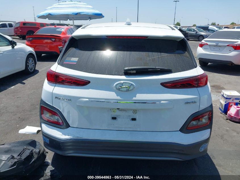 2021 Hyundai Kona Electric Ultimate VIN: KM8K53AG0MU129390 Lot: 39544863