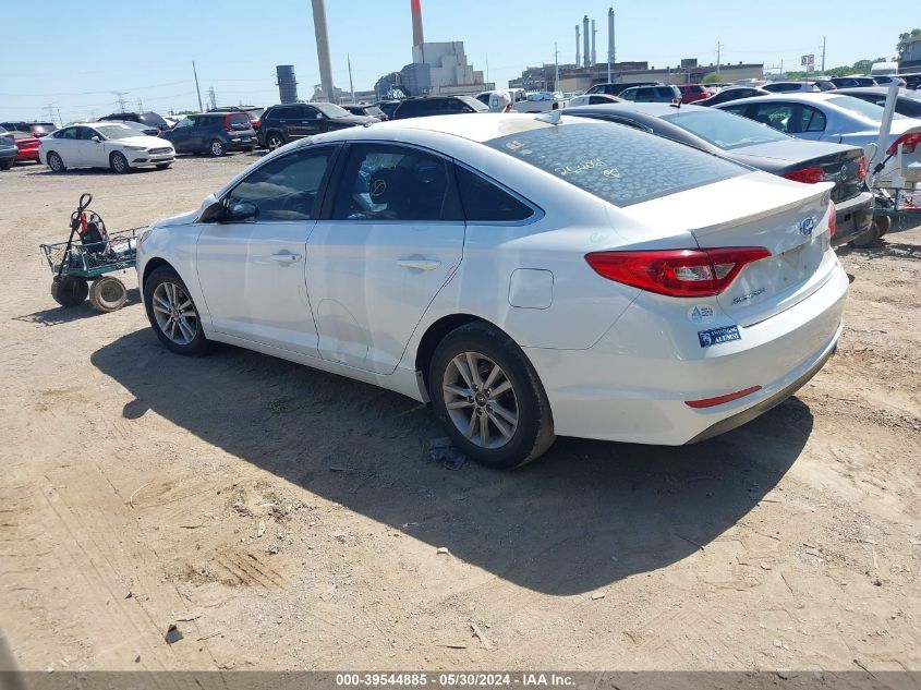 2016 Hyundai Sonata Se VIN: 5NPE24AF1GH264061 Lot: 39544885