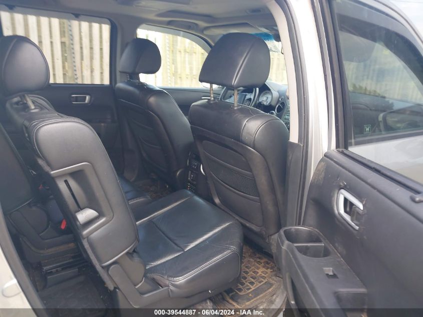 2010 Honda Pilot Touring VIN: 5FNYF4H95AB020694 Lot: 39544887