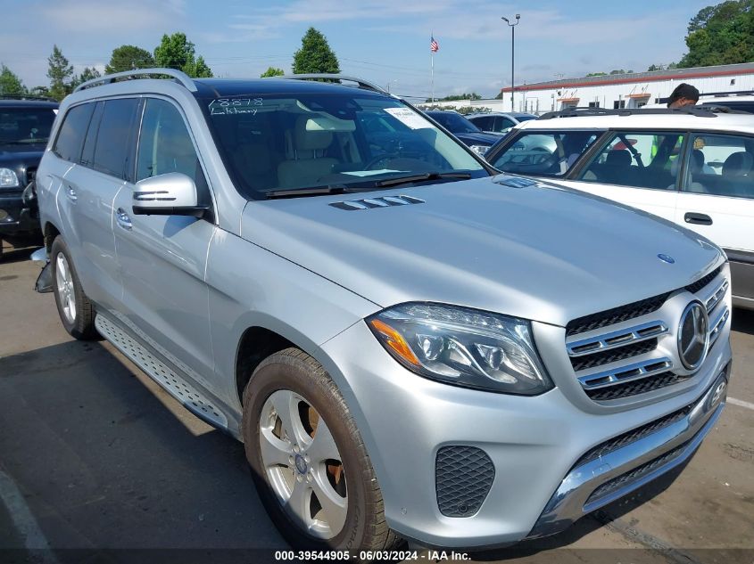 2017 Mercedes-Benz Gls 450 4Matic VIN: 4JGDF6EE9HA761795 Lot: 39544905